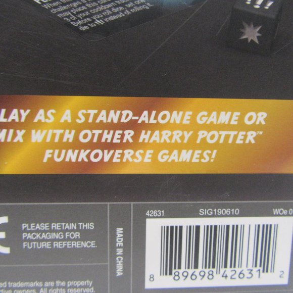 Brand NEW! POP! Funkoverse Harry Potter Collectible Board Game - Picture 11 of 16